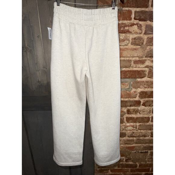 Old Navy Active Bounce FleeceHigh Rise Wide Leg Breathable Sz M Tall Beige NWT - Picture 5 of 5